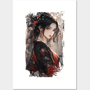 Grunge Geisha Posters and Art